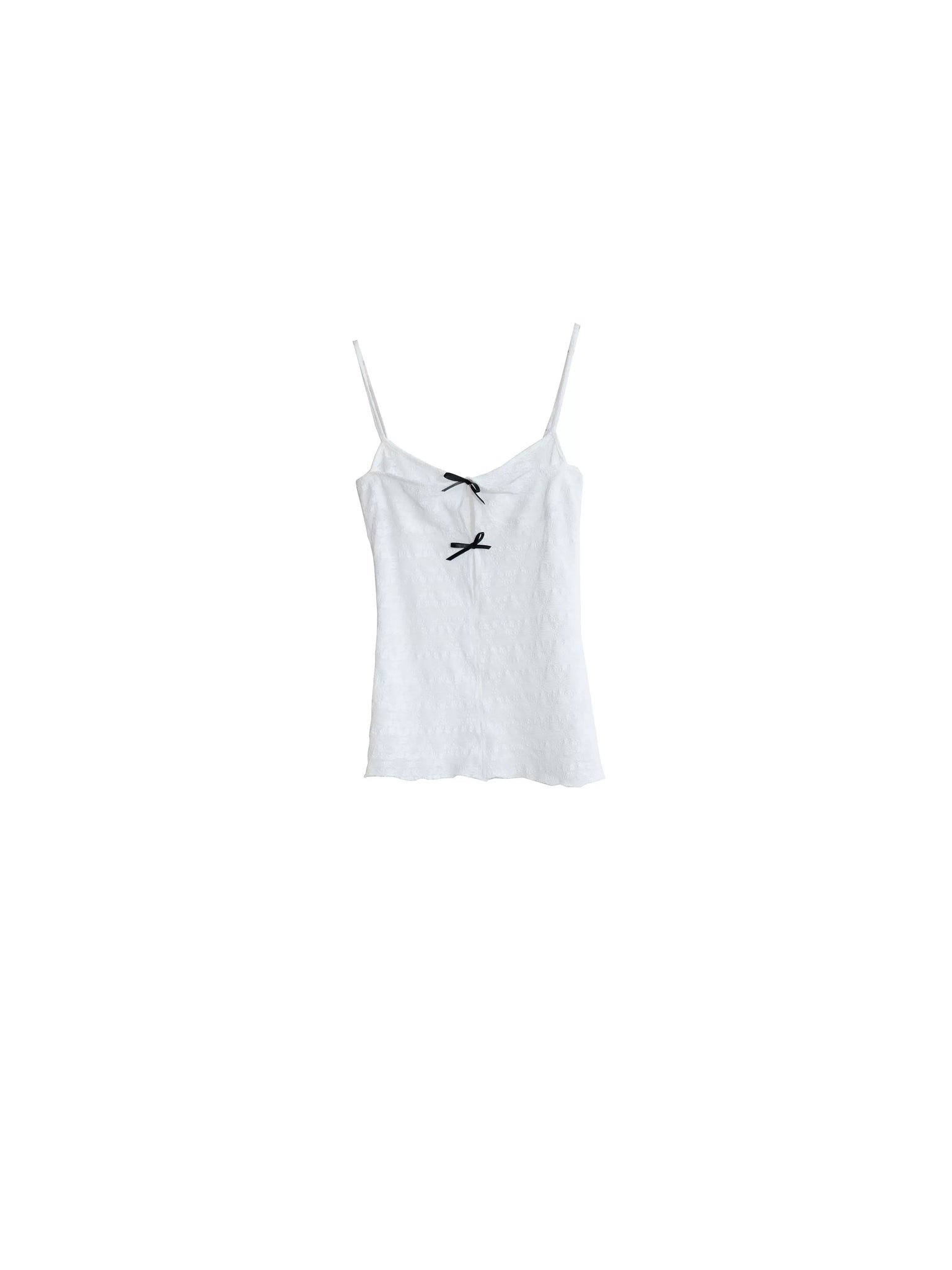 White lace semi-transparent all-match camisole