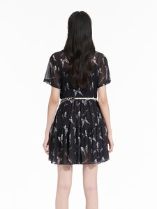 Mechanical Butterfly Shirt Dress