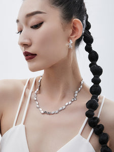 Small luxury exquisite clavicle chain