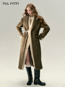 Wool Suit Collar Wool Coat