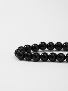 Black agate necklace