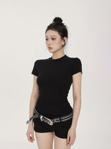 Basic Comfortable Round Neck T-shirt