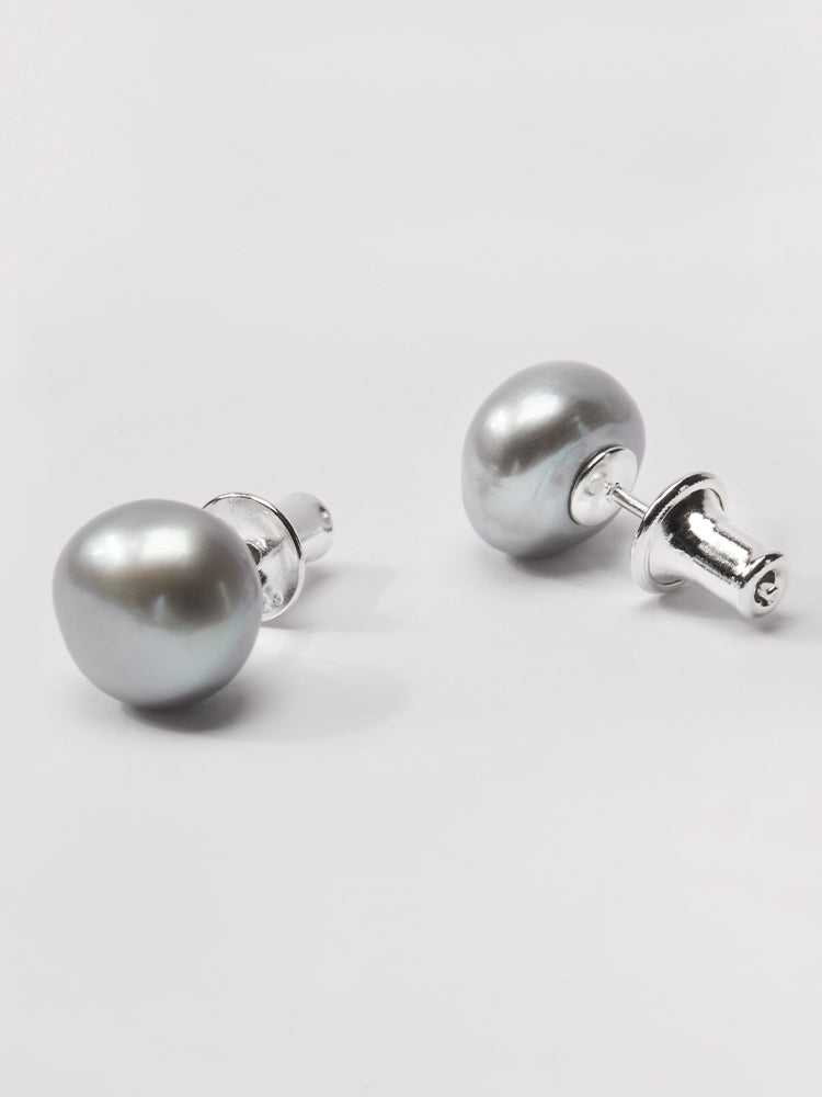 Baroque irregular pearl earrings