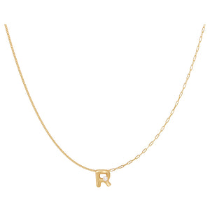 Alphabet Pendant Necklace