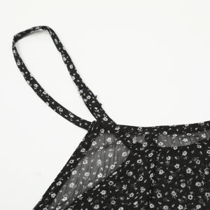 Retro Hot Girl Polka Dot Vest Suspenders