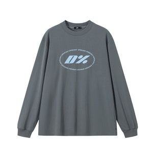 D% Logo Multi-Color Print Long Sleeve T-shirt