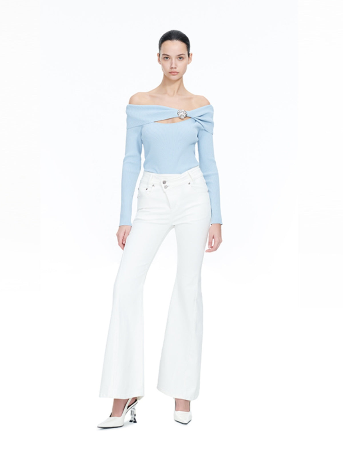 Double Waist Supermodel Flare Jeans