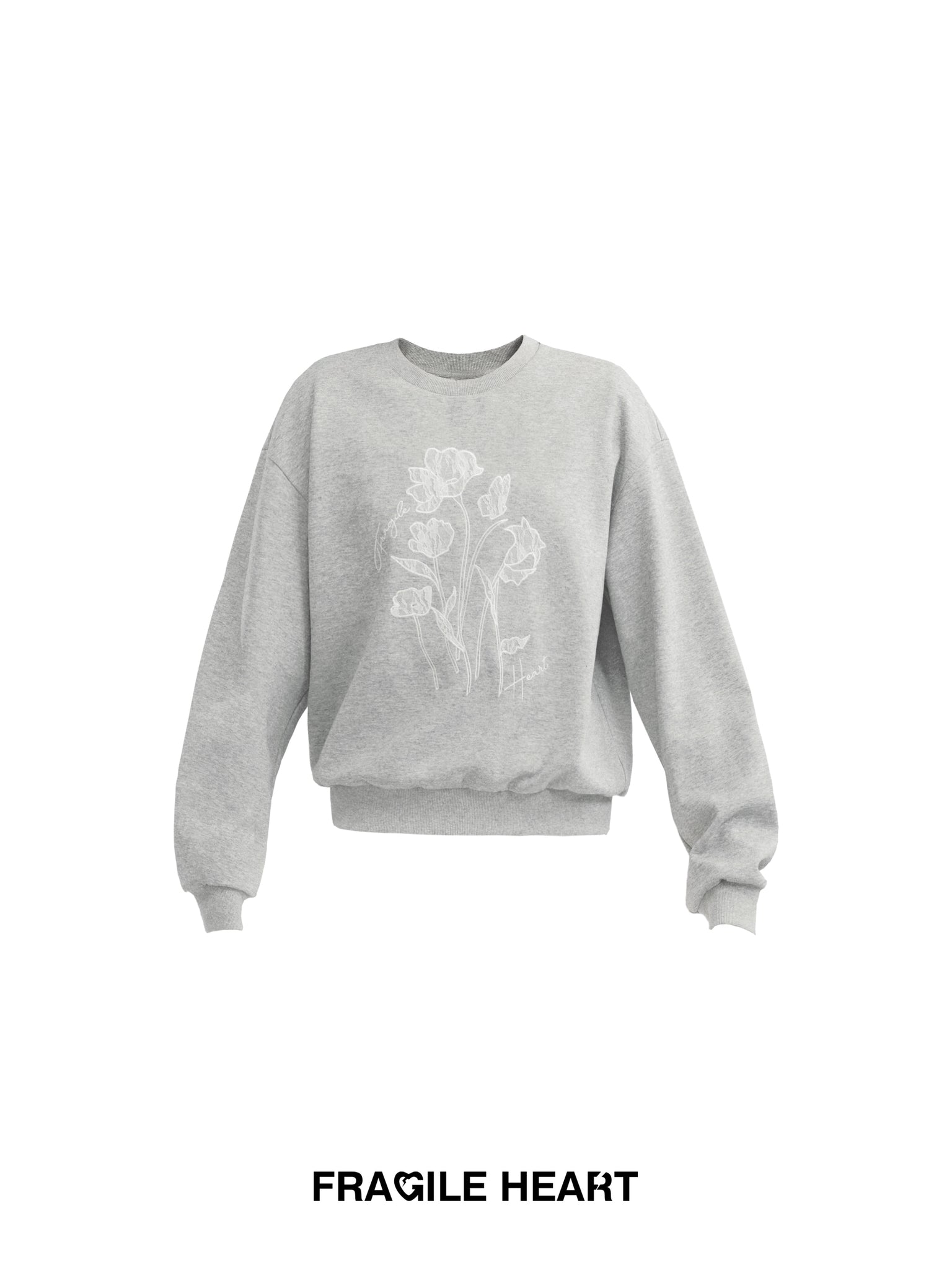 Crew Neck Long Sleeve Sweatshirt