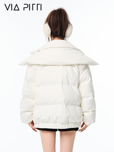 Winter Double-layer High Neck Down Jacket