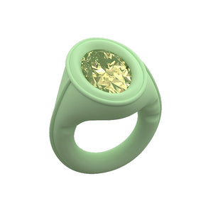 Cute Gemstone Silicone Ring