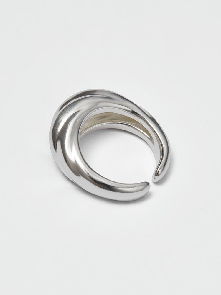 Plain 925 silver ring