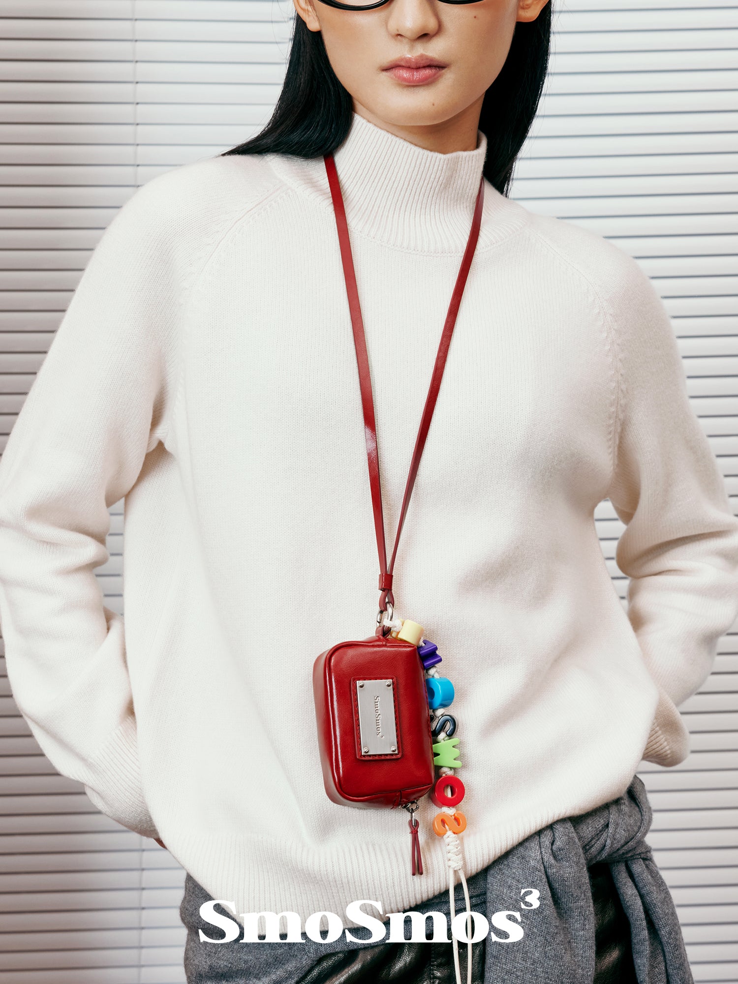 Neck Hanging Key Earphone Bag