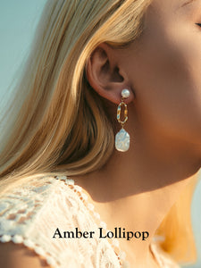 Baroque Pearl Earrings