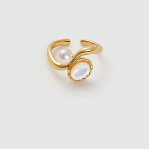 Freshwater Pearl Open Ring