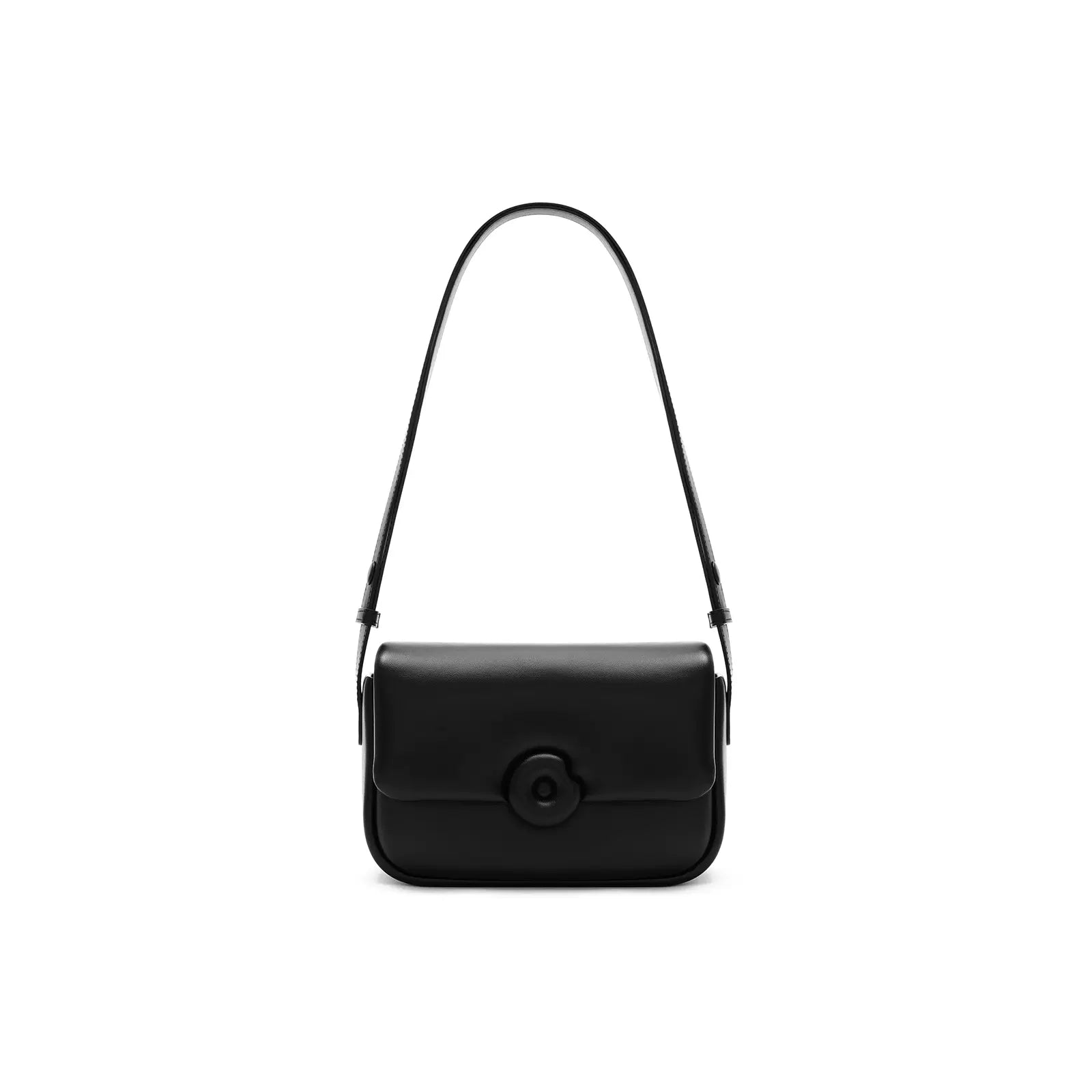 Soft leather cloud small square crossbody bag