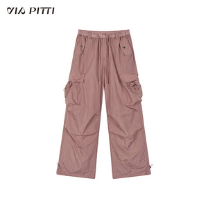 Mesh Thickened Large Pocket Casual Workwear Pants