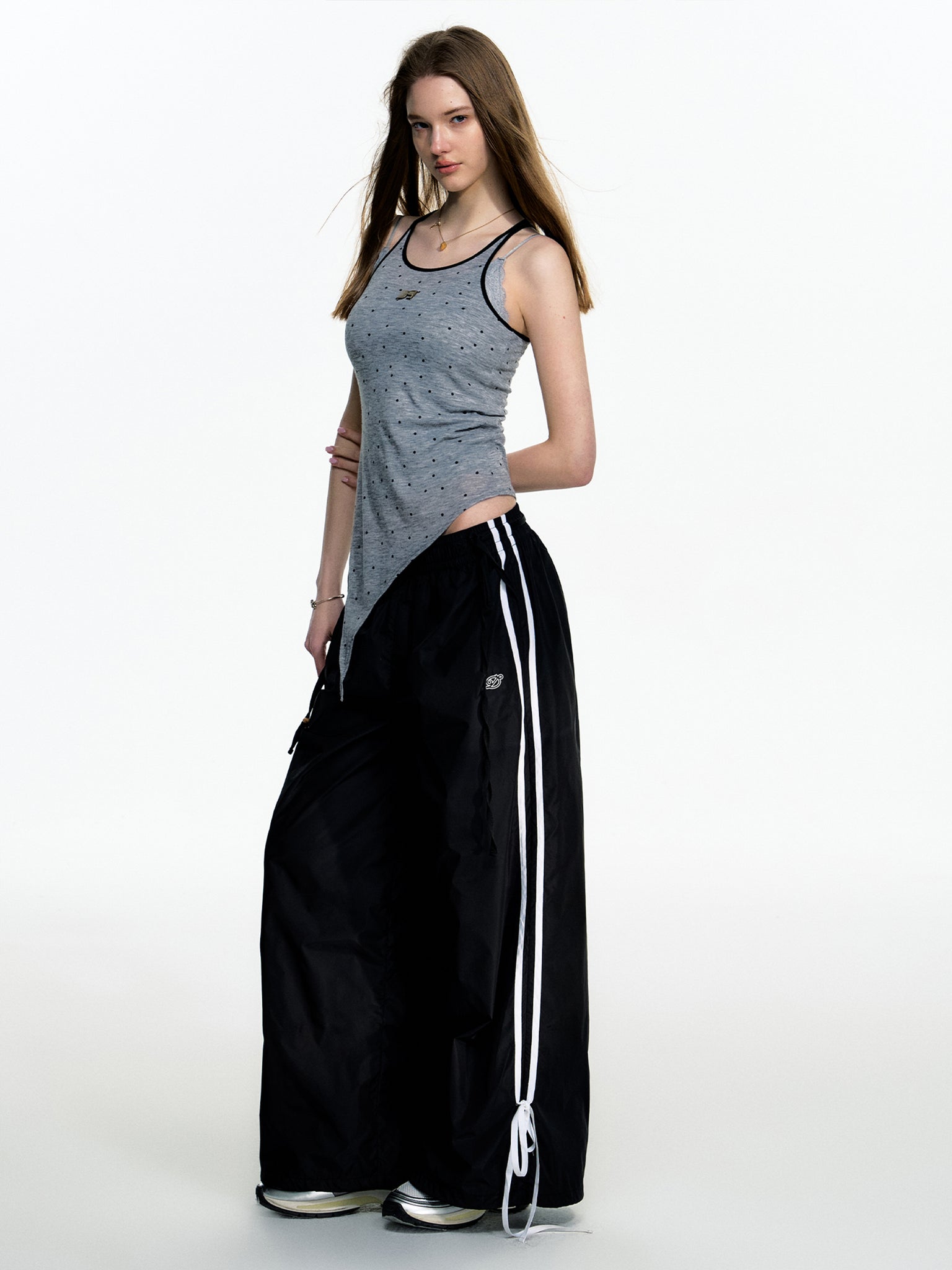 Original Logo Printed Straight-Leg Pants