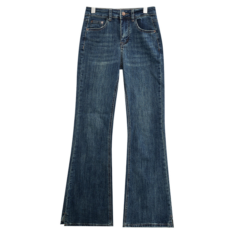 Vintage Slim-Fit Flared Jeans