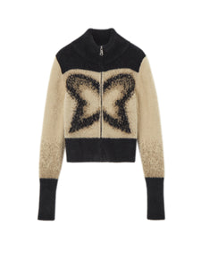 Butterfly Knitted Short Coat