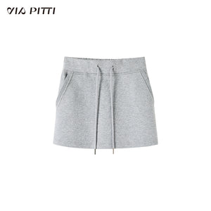 Lapel Sweatshirt Skirt Hot Girl Two-piece Suit