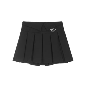 Retro Hot Girl Short Pleated Skirt