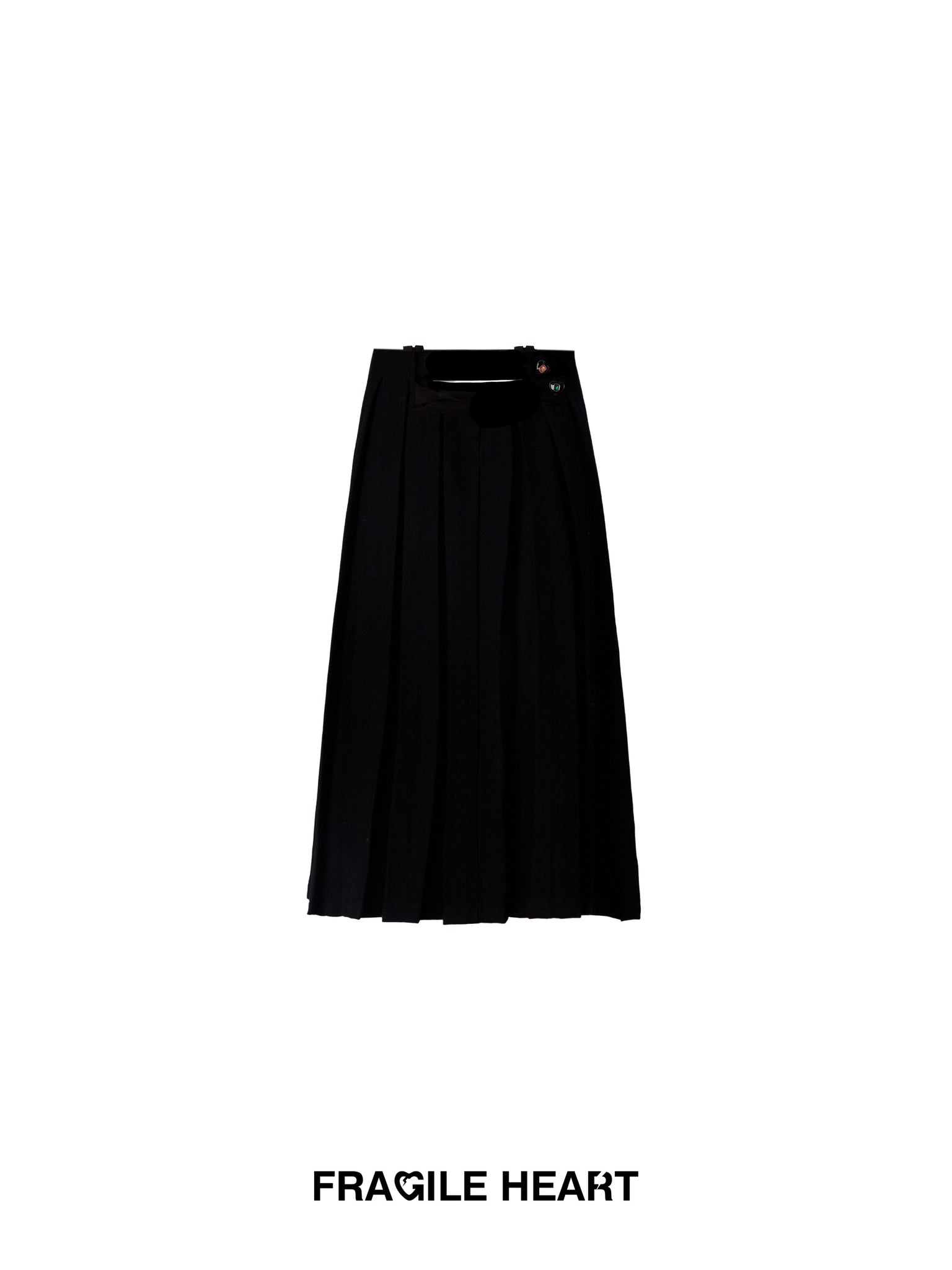 Vintage Double Belt Skirt