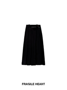 Vintage Double Belt Skirt