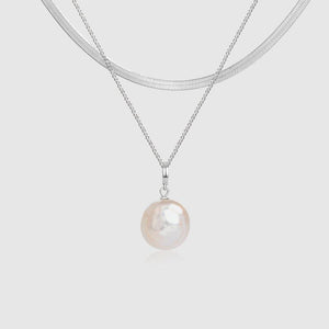 Freshwater Baroque Pearl Stacking Necklace