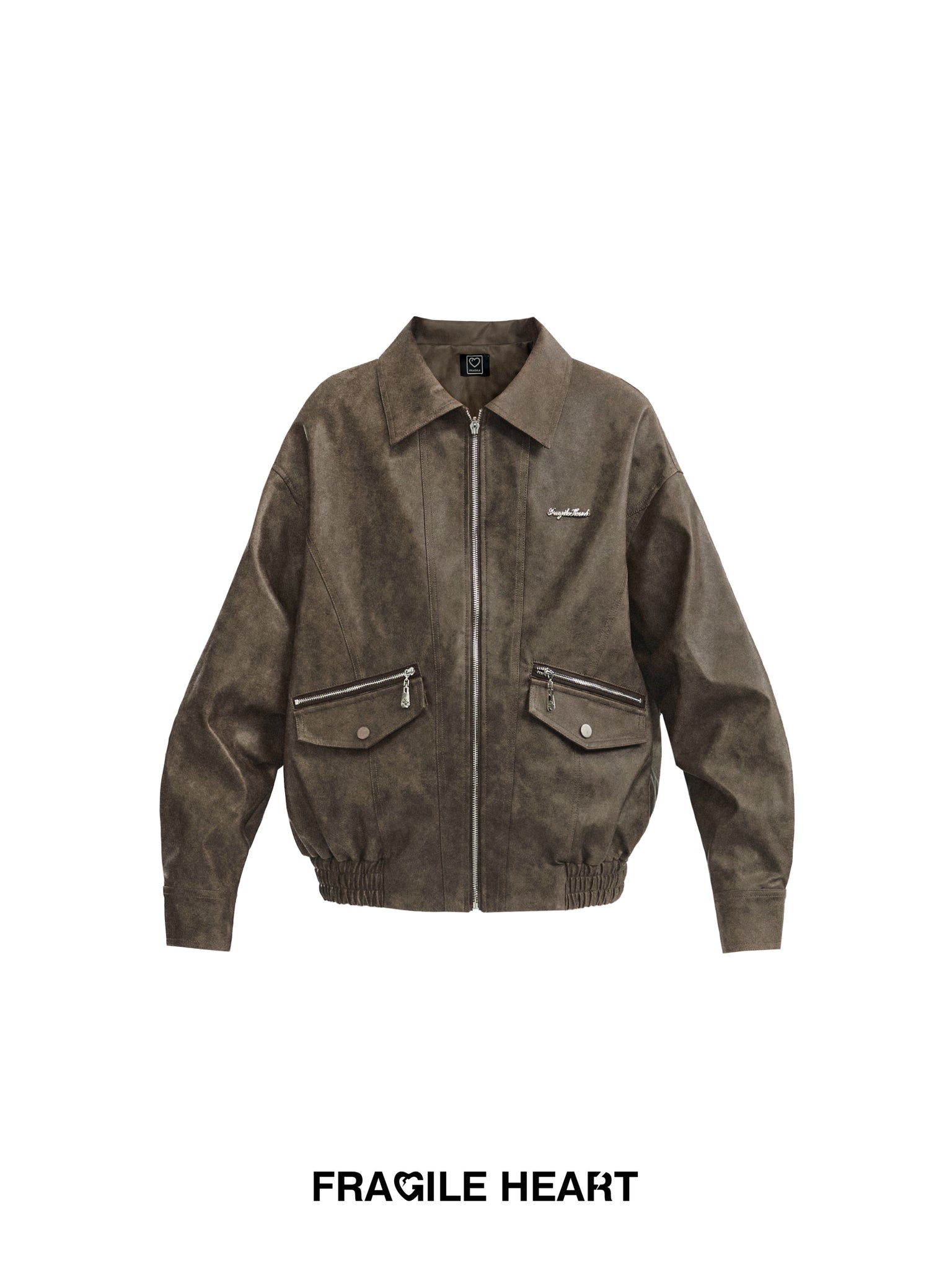 Motorcycle Leather Vintage Loose Jacket
