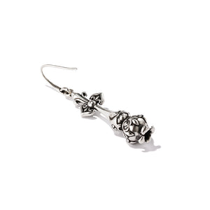 Devil Lily of the Valley Flower Earrings(single one)