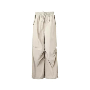 Wide Leg Cargo Parachute Pants