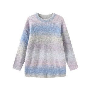 Rainbow Gradient Soft & Lazy Sweater