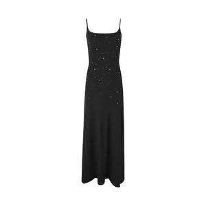 Starry U-neck suspender dress