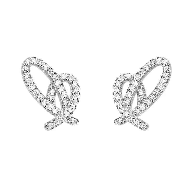 Lye Knot Sweetheart Earrings