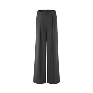 High-Waisted Loose Slimming Wide-Leg Pants