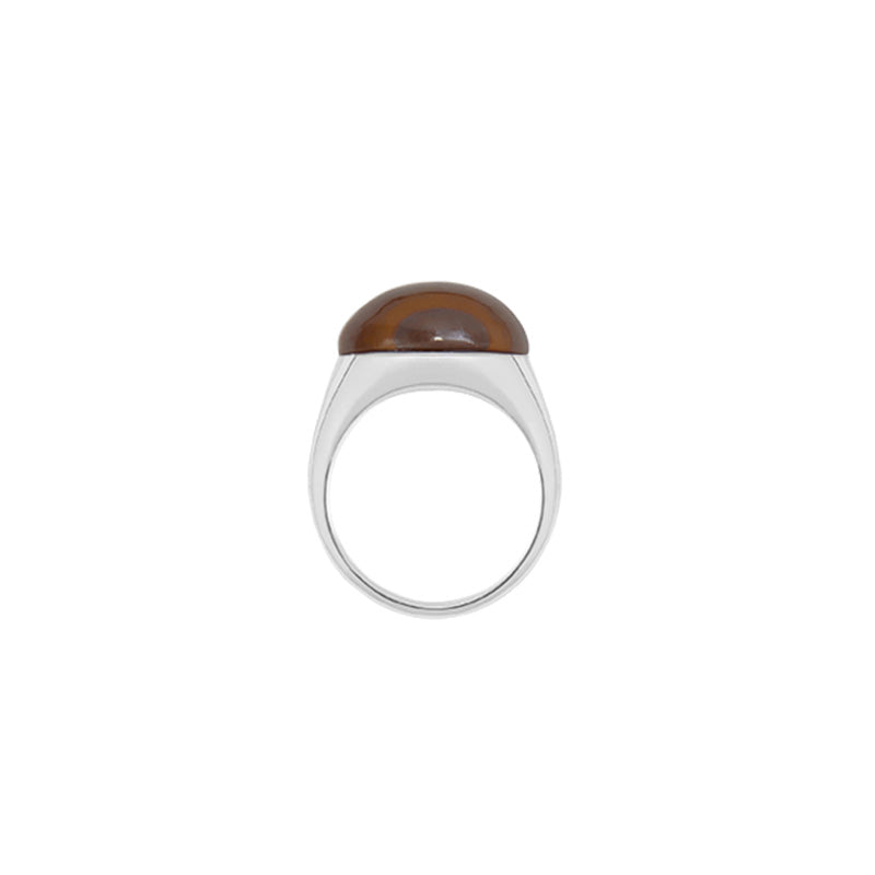 Cabochon Curved Ring