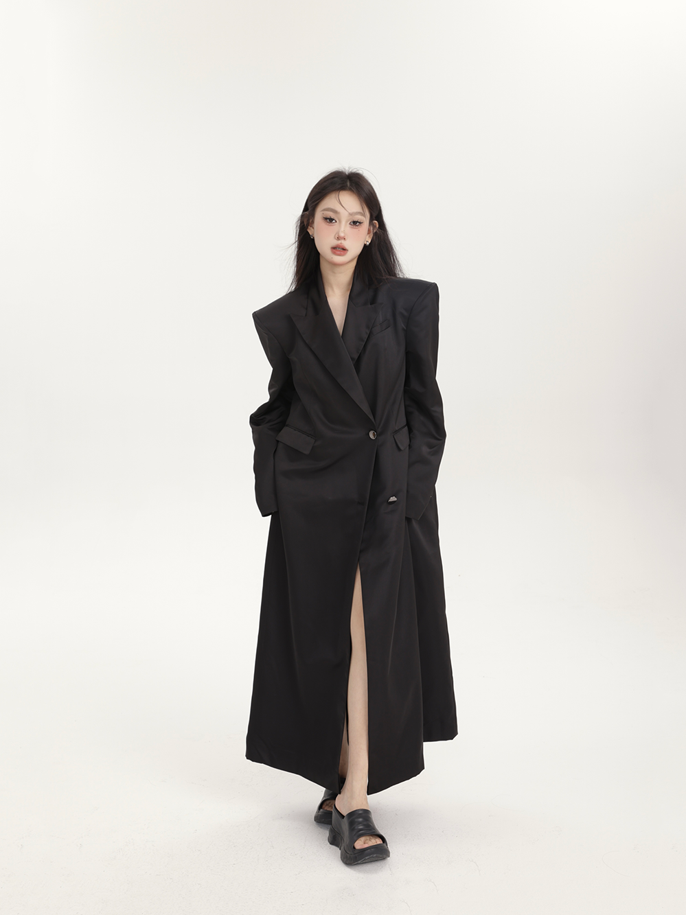 Casual Suit Elegant Double-Breasted Trench Coat