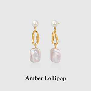 Baroque Pearl Earrings