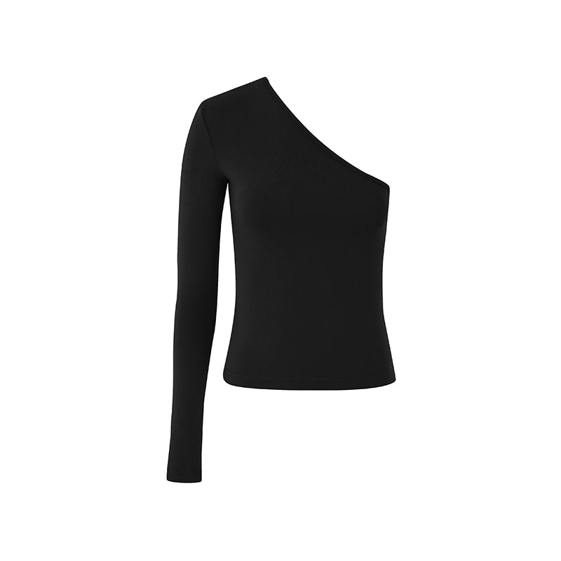 One-Shoulder Base Layer Top