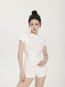 Basic Comfortable Round Neck T-shirt