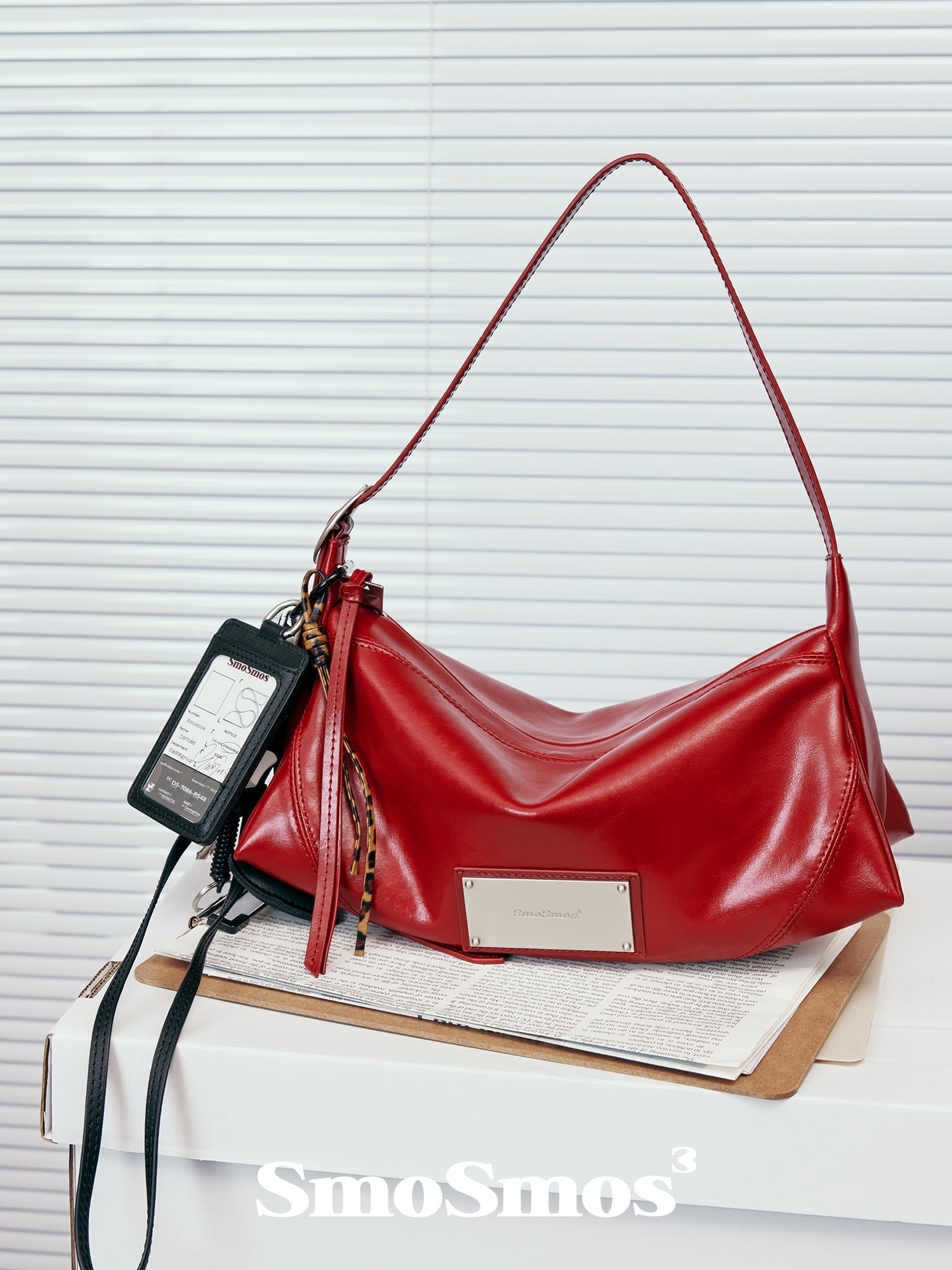 Niche Red Crossbody Bag