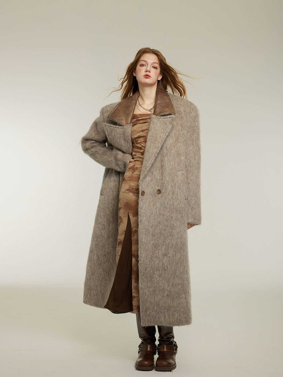 Alpaca Heavy Wool Coat