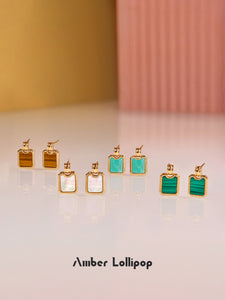 Light Luxury Square Earrings