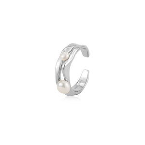 Sterling Silver Light Shadow Ring