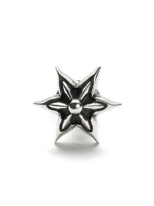 Six-pointed star shield earrings (single one)