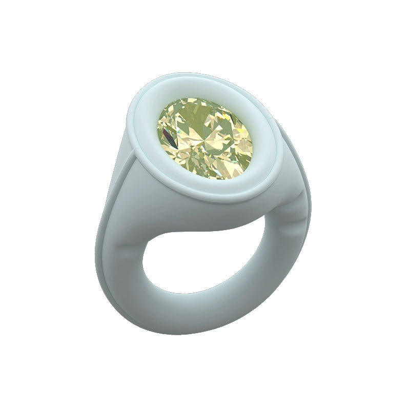 Cute Gemstone Silicone Ring