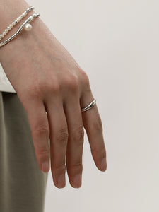 Simple plain ring index finger ring