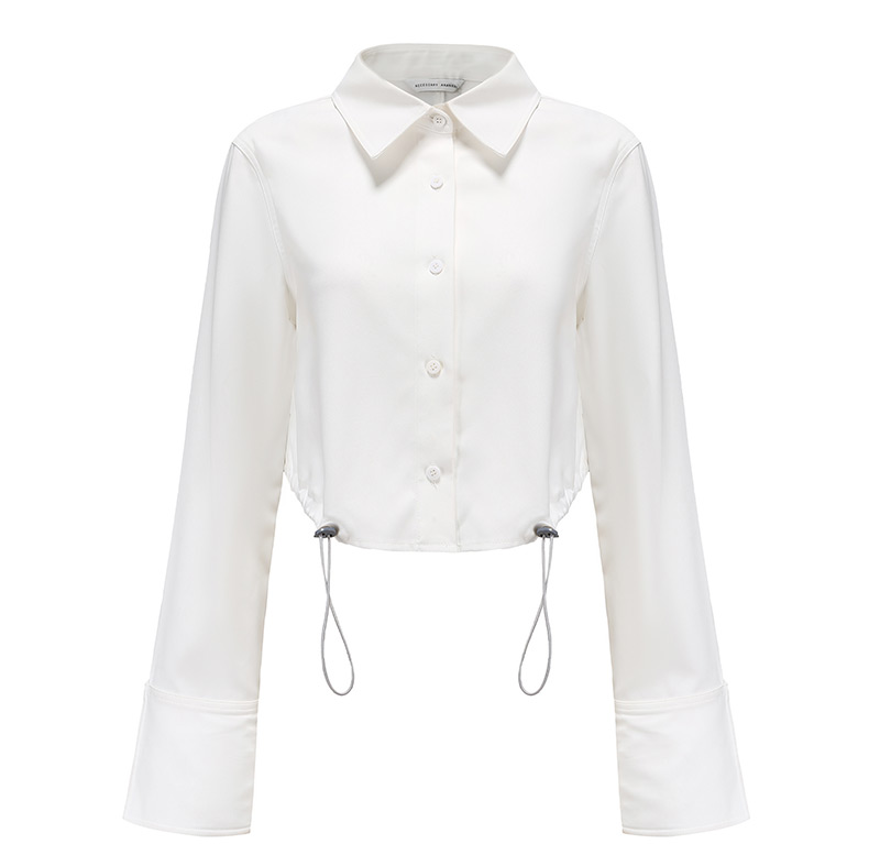 Drawstring Waist Shirt