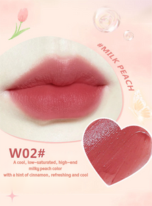 Velvet Matte Light Cream Lip Glaze